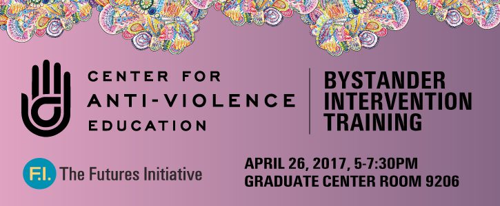 Bystander Intervention / De(escalation) Training with the Futures Initiative